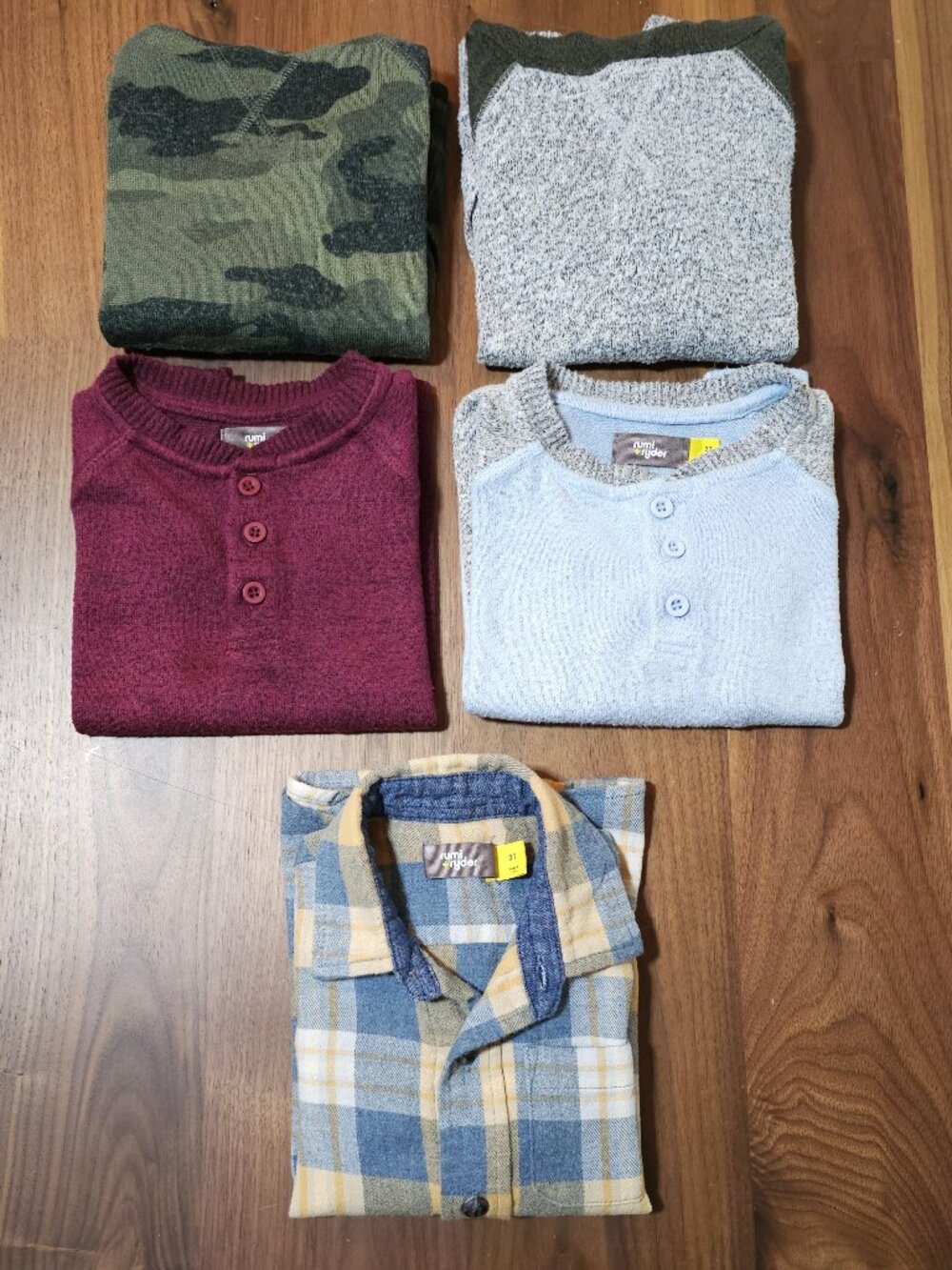 Rumi + Ryder Stitch Fix Kids Toddler Boys Capsule Bundle 5pc Set Size 2T